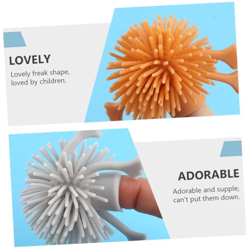 BESTonZON 6 Stück Teiliges Fingerpuppen Tier Set aus Weichem TPR Lustige für Fingerspitzen Niedliche Handpuppen für Farblich Sortiert Interaktives Puppen Zufällige Farbe Zufällige Farbe BESTonZON 6 Stück Teiliges Fingerpuppen Tier Set aus Weichem TPR Lustige für Fingerspitzen Niedliche Handpuppen für Farblich Sortiert Interaktives Puppen Zufällige Farbe Zufällige Farbe von BESTonZON