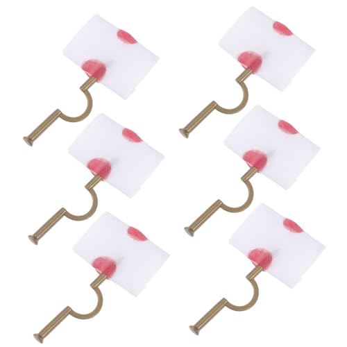 BESTonZON 6 Stück Teiliges Halloween Nagel mit Weiche Textur Leichter Lustige Requisiten für Halloween Aprilscherz Cosplay und Mottoparty Dekoration Zufällige von BESTonZON