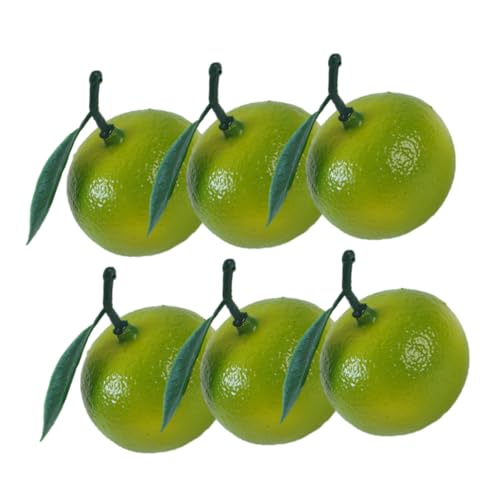 BESTonZON 6 Stück Teiliges Künstliches Orangen Dekorset mit Blättern Kleine Lebensechte Imitation für Laden und Fotoshooting Dekoration Stabile Farbenfrohe Deko Accessoires BESTonZON 6 Stück Teiliges Künstliches Orangen Dekorset mit Blättern Kleine Lebensechte Imitation für Laden und Fotoshooting Dekoration Stabile Farbenfrohe Deko Accessoires von BESTonZON