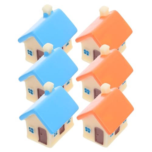 BESTonZON 6 Stück Teiliges Miniatur Fairy Garden Resin Haus Figuren Detaillierte Puppenhaus Dekoration Vielseitig für DIY Mikro Landschaft Pflanzgefäß Kreative Gartenarbeit und Miniatur BESTonZON 6 Stück Teiliges Miniatur Fairy Garden Resin Haus Figuren Detaillierte Puppenhaus Dekoration Vielseitig für DIY Mikro Landschaft Pflanzgefäß Kreative Gartenarbeit und Miniatur von BESTonZON