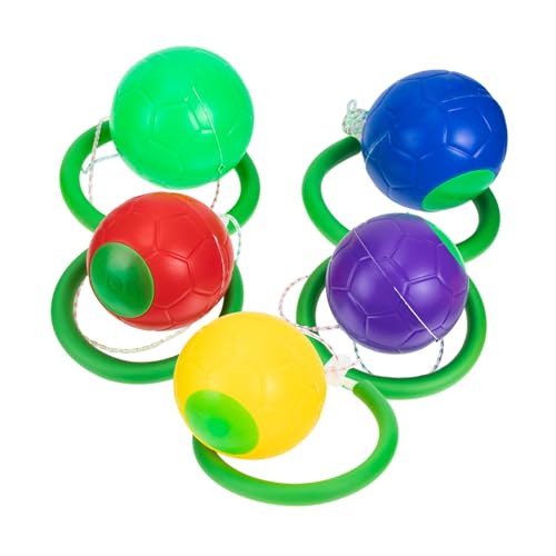 BESTonZON 6 Stück Teiliges Springbälle für Knöchel Elastische Hüpfringe Koordination und Bewegung Interaktives Fitnessspielzeug für Jungen und Mädchen Motorische Entwicklung Gesundes von BESTonZON