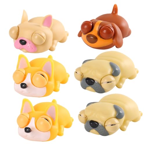 BESTonZON 6 Stück Teiliges mit Niedlichen Tierfiguren Stressabbau für Erwachsene Weiche Fühltiere für Partygeschenke und Alltagsspielspaß BESTonZON 6 Stück Teiliges mit Niedlichen Tierfiguren Stressabbau für Erwachsene Weiche Fühltiere für Partygeschenke und Alltagsspielspaß von BESTonZON