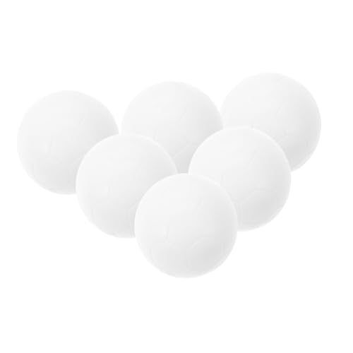 BESTonZON 6stücke Tischfußball Bälle Mini Kickerbälle Für Tischfußballspiele Ersatzteile Für Erwachsene Geeignet Für Standard-tischkicker von BESTonZON