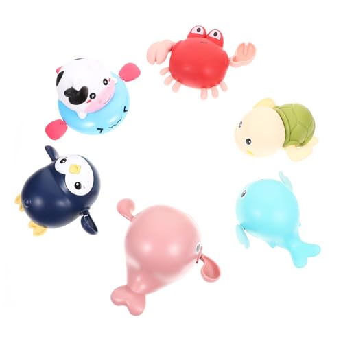 BESTonZON 6 Stück Wasserspielzeug Badewanne Für Babys Badespielzeug Kinderspielzeug Babybadewanne Für Babys Wasserspielzeug Für Kleinkinder Babybadespielzeug Aufziehspielzeug BESTonZON 6 Stück Wasserspielzeug Badewanne Für Babys Badespielzeug Kinderspielzeug Babybadewanne Für Babys Wasserspielzeug Für Kleinkinder Babybadespielzeug Aufziehspielzeug von BESTonZON