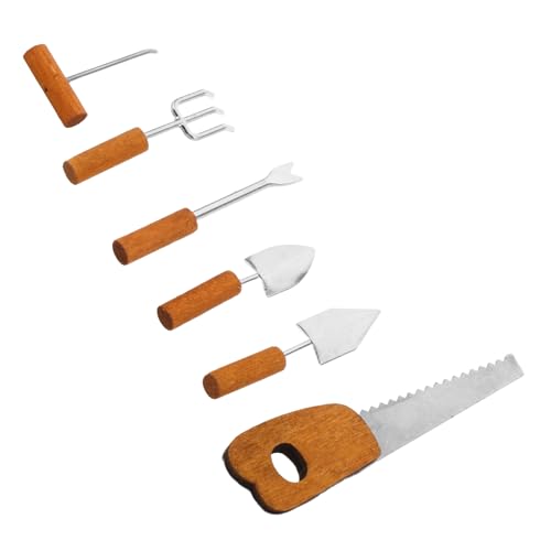 BESTonZON 6 Teiliges Set Simulierte Landwirtschaftliche Werkzeuge Tragbare Gartenwerkzeuge Kleine Werkzeuge Puppenhaus Mini Flaschenzugwerkzeuge Miniatur Lautsprecher Mini Werkzeuge BESTonZON 6 Teiliges Set Simulierte Landwirtschaftliche Werkzeuge Tragbare Gartenwerkzeuge Kleine Werkzeuge Puppenhaus Mini Flaschenzugwerkzeuge Miniatur Lautsprecher Mini Werkzeuge von BESTonZON