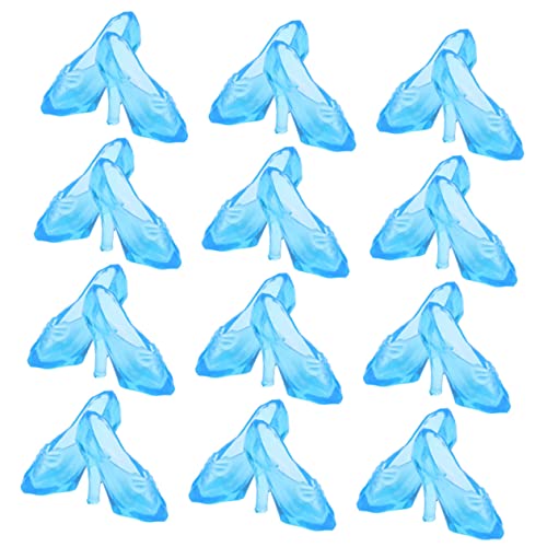 BESTonZON Puppenschuhe 60 Paar Mini-high-Heels Kristallschuhe Spielzeug Jungen Und Mädchen Kreativität Und Früherziehung von BESTonZON