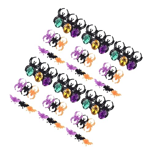 BESTonZON 60stücke Halloween Finger Bunte Mit Spinnen Und Fledermausdesigns Spielzeug Für Kostümpartys Und Halloween-dekoration BESTonZON 60stücke Halloween Finger Bunte Mit Spinnen Und Fledermausdesigns Spielzeug Für Kostümpartys Und Halloween-dekoration von BESTonZON