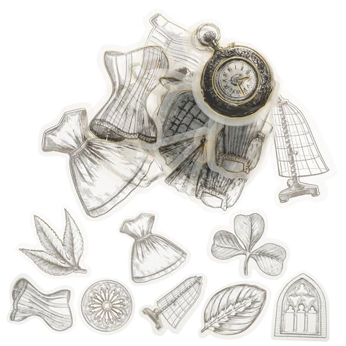 BESTonZON 60 Stück Memoiren Aufkleber Scrapbook Aufkleber Laptop Aufkleber Schreibwaren Nagelaufkleber Handkonto Aufkleber Journal Aufkleber Fresh Style Aufkleber Planer Aufkleber von BESTonZON