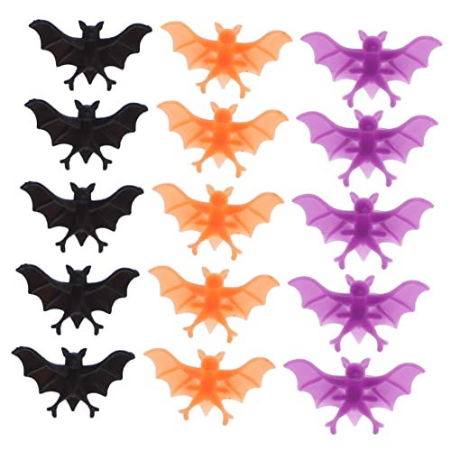 BESTonZON 60St Fledermausring Halloween-Klassenzimmerpreis Ornament Glühstock Halloween-Partygeschenke Glühstäbe halloween halloween toys Spielzeugring Halloween-Kinderring Plastik BESTonZON 60St Fledermausring Halloween-Klassenzimmerpreis Ornament Glühstock Halloween-Partygeschenke Glühstäbe halloween halloween toys Spielzeugring Halloween-Kinderring Plastik von BESTonZON