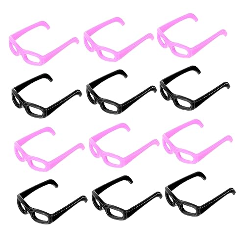 BESTonZON 60st Mini-Sonnenbrille Puppenkleidung Haustier Sonnenbrille Puppenwagen Mini-Brille Für Zubehör Für Babypuppen Wackelndes Auge Augen Selbstklebend Miniatur Gläser Plastik BESTonZON 60st Mini-Sonnenbrille Puppenkleidung Haustier Sonnenbrille Puppenwagen Mini-Brille Für Zubehör Für Babypuppen Wackelndes Auge Augen Selbstklebend Miniatur Gläser Plastik von BESTonZON