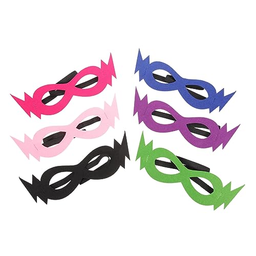 BESTonZON 6St Augenmaske aus Filz für Schnabel Männer maskieren Masken Hellraiser-Maske halloween costume halloween kleidung Maskerademaske für Frauen-Maskerade-Maske gefühlt von BESTonZON