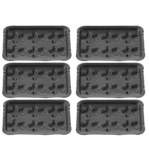 BESTonZON 6St Backgeschirr-Modell für kinderspielzeug Toys for Kid Toys Miniatur-Backblech- Puppenhaus-Backform Mini-Hausversorgung Legierung Black von BESTonZON