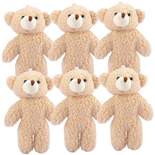 BESTonZON 6pcs Tatty Plüsch Schlüsselanhänger Kinder Schlüsselanhänger Stofftier Charme Für BESTonZON 6pcs Tatty Plüsch Schlüsselanhänger Kinder Schlüsselanhänger Stofftier Charme Für von BESTonZON