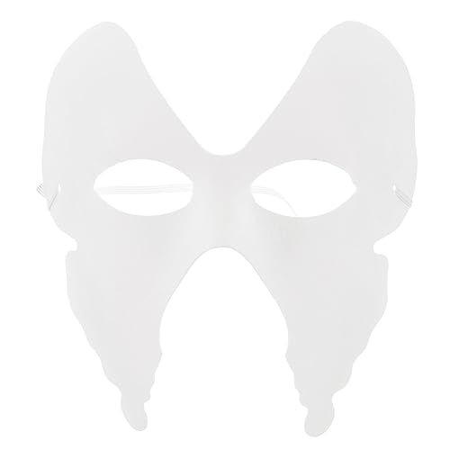 BESTonZON 6St DIY Schmetterlingsmaske maskiert Maske reinigen Farbe maske Geistermaske Sensenmann Gesicht halloween masken halloweenmaske leere Masken zum Dekorieren DIY-Maske Zellstoff Weiß BESTonZON 6St DIY Schmetterlingsmaske maskiert Maske reinigen Farbe maske Geistermaske Sensenmann Gesicht halloween masken halloweenmaske leere Masken zum Dekorieren DIY-Maske Zellstoff Weiß von BESTonZON