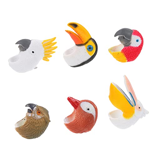 BESTonZON Interaktives 6er-pack Dinosaurier-spielzeug Für Kinder Kunststoff-tierfinger Zum Geschichtenerzählen BESTonZON Interaktives 6er-pack Dinosaurier-spielzeug Für Kinder Kunststoff-tierfinger Zum Geschichtenerzählen von BESTonZON