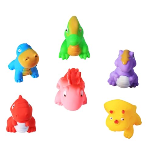 BESTonZON 6St Dinosaurier- für kinderspielzeug Attractive Toys Bath Toys Wanne Badespielzeug Cool Wasserspielzeug Quietschende Spielzeuge zusammendrücken Vinyl BESTonZON 6St Dinosaurier- für kinderspielzeug Attractive Toys Bath Toys Wanne Badespielzeug Cool Wasserspielzeug Quietschende Spielzeuge zusammendrücken Vinyl von BESTonZON