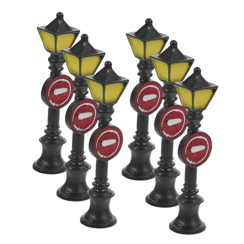 BESTonZON 6stücke Miniatur Straßenlaternen Für Puppenhäuser Und Mikro-landschaften Detailreiche Resin Modelle Für Stimmungsvolle Dekoration Gärten Und Spielsets BESTonZON 6stücke Miniatur Straßenlaternen Für Puppenhäuser Und Mikro-landschaften Detailreiche Resin Modelle Für Stimmungsvolle Dekoration Gärten Und Spielsets von BESTonZON