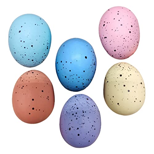 BESTonZON 6St Simulations-Ei-Modell Färbende Dekoration Lokale Eierdekoration -Eier Kapsel Eier coole Eier ostereierfarbe easter eggs bemalte Eierverzierungen Festival-Requisiten Schaum BESTonZON 6St Simulations-Ei-Modell Färbende Dekoration Lokale Eierdekoration -Eier Kapsel Eier coole Eier ostereierfarbe easter eggs bemalte Eierverzierungen Festival-Requisiten Schaum von BESTonZON
