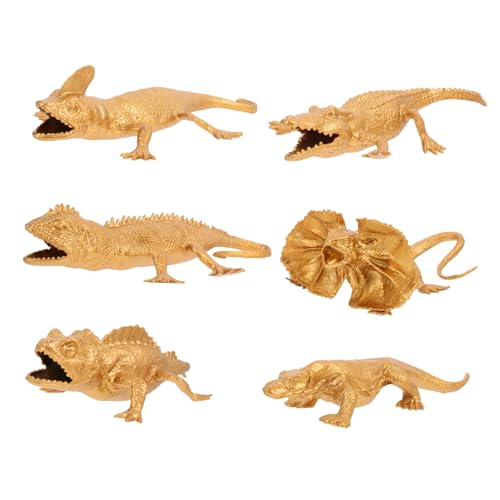 BESTonZON 6St Simulationstiermodell Wasserspielzeug Reptilienskulptur Roboterfisch Miniatur-Reptilfigur für kinderspielzeug Tiere basteln haushaltstiere Plastik BESTonZON 6St Simulationstiermodell Wasserspielzeug Reptilienskulptur Roboterfisch Miniatur-Reptilfigur für kinderspielzeug Tiere basteln haushaltstiere Plastik von BESTonZON