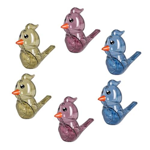 BESTonZON Vogelpfeifen-spielzeugset 6 Stück Interaktives Musikspielzeug Für Kindergeburtstagspartyspiele BESTonZON Vogelpfeifen-spielzeugset 6 Stück Interaktives Musikspielzeug Für Kindergeburtstagspartyspiele von BESTonZON