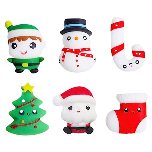BESTonZON 6St Weihnachtsprise für kinderspielzeug Weihnachts streudeko Cute Toys gruselige Dekoration Cartoon- Ermüdungsreliefspielzeug Fingerquetschspielzeug BESTonZON 6St Weihnachtsprise für kinderspielzeug Weihnachts streudeko Cute Toys gruselige Dekoration Cartoon- Ermüdungsreliefspielzeug Fingerquetschspielzeug von BESTonZON