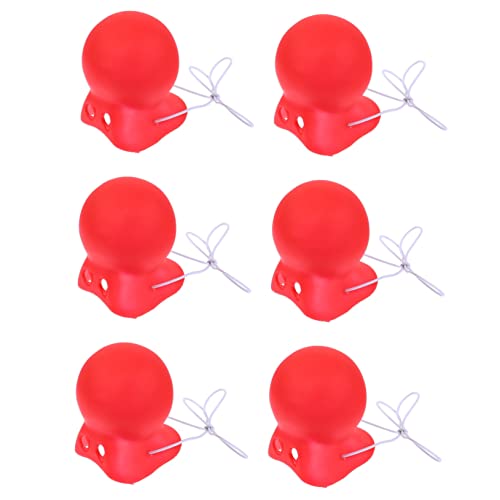 BESTonZON 6Stücke Lustige Rote Clown Für Kostüm Zubehör Knifflige Clownsnasen Für Erwachsene Für Fasching Karneval Und Cosplay BESTonZON 6Stücke Lustige Rote Clown Für Kostüm Zubehör Knifflige Clownsnasen Für Erwachsene Für Fasching Karneval Und Cosplay von BESTonZON