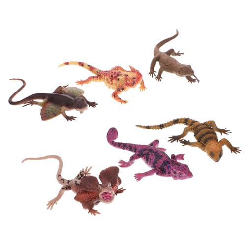 BESTonZON 6pcs Reptilien-eidechsen-Modelle, Simulations-eidechsen-Modelle, Eidechsen-Figuren BESTonZON 6pcs Reptilien-eidechsen-Modelle, Simulations-eidechsen-Modelle, Eidechsen-Figuren von BESTonZON