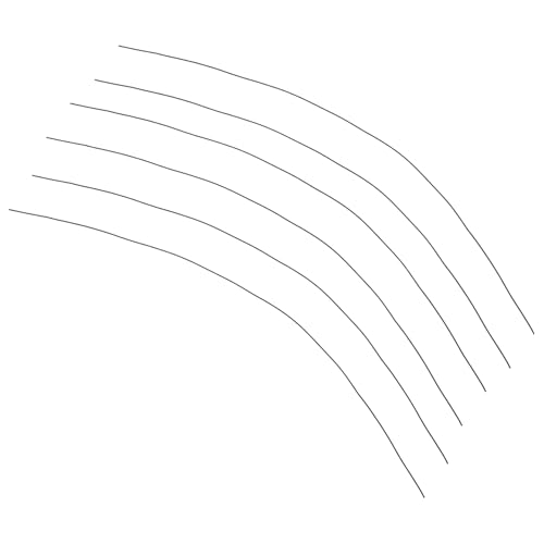 BESTonZON 6pcs Simulierte Katzenflucher Für DIY -projekte Plüsch Animal Whisker Zum Handwerk Für Geburtstagsfeiern Bühnenauftritte Und Cosplay von BESTonZON