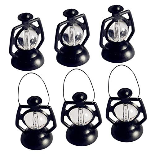 BESTonZON Vintage Petroleumlampe Prop Set 6 Stück Mini-Laterne Lampe Weihnachtsfeier Dekoration Home Decor BESTonZON Vintage Petroleumlampe Prop Set 6 Stück Mini-Laterne Lampe Weihnachtsfeier Dekoration Home Decor von BESTonZON