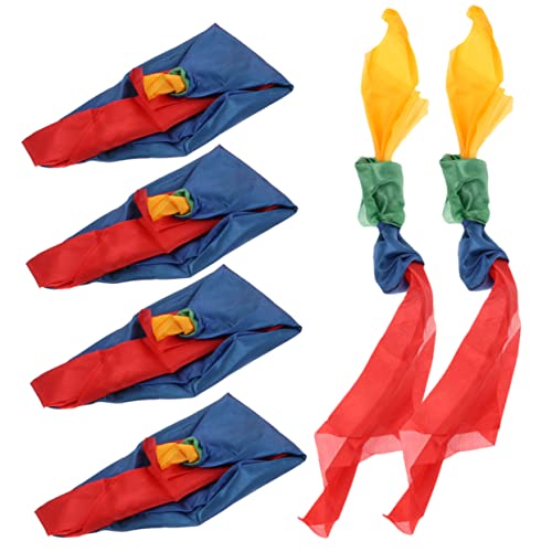 BESTonZON 6pcs Zauberschal Paillette Schwarzer Schal Kaschmir Gefälscht Stütze Schal Frauen Festival-Accessoires Bandanas Für Frauen Sinnesschals Fallender Schal Damen Schal Seidentuch von BESTonZON