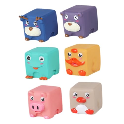 BESTonZON 6st Badewannen-Squeeze- Badespielzeug Wasserspiel Für Babys -dusche-versorgung Wasserspielzeug Für Kleinkinder Dusche Badewanne Kieselgel BESTonZON 6st Badewannen-Squeeze- Badespielzeug Wasserspiel Für Babys -dusche-versorgung Wasserspielzeug Für Kleinkinder Dusche Badewanne Kieselgel von BESTonZON