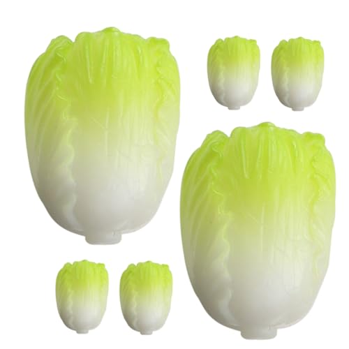 BESTonZON 6st Kohlmodell Grüne Salatfigur Künstlicher Salat Künstlicher Simulationskohl Schrankvitrinendekor Gefälschter Gefälschte Früchte Kohlstatue Gemüse Chinakohl Harz 3D BESTonZON 6st Kohlmodell Grüne Salatfigur Künstlicher Salat Künstlicher Simulationskohl Schrankvitrinendekor Gefälschter Gefälschte Früchte Kohlstatue Gemüse Chinakohl Harz 3D von BESTonZON