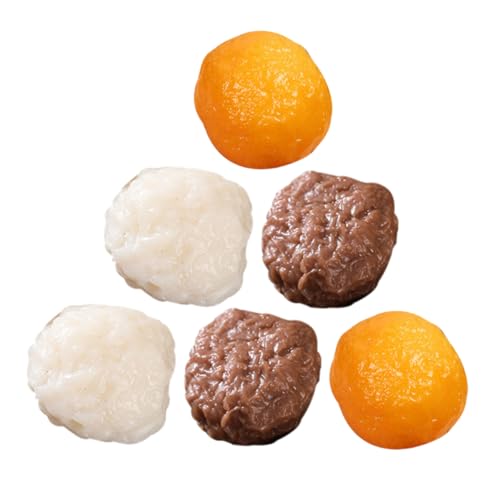 BESTonZON Rindfleisch-fleischbällchen-Requisite Für Restaurant-gefälschtes Lebensmittel-Set Rindfleisch-fleischbällchen-Spielzeug Für Küchendekor BESTonZON Rindfleisch-fleischbällchen-Requisite Für Restaurant-gefälschtes Lebensmittel-Set Rindfleisch-fleischbällchen-Spielzeug Für Küchendekor von BESTonZON