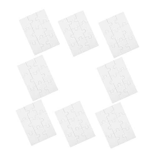 BESTonZON 8 Blätter Holz Blanko Puzzle für Sublimationstransfer DIY Thermotransfer Puzzles für Kreative Bastelprojekte für Erwachsene BESTonZON 8 Blätter Holz Blanko Puzzle für Sublimationstransfer DIY Thermotransfer Puzzles für Kreative Bastelprojekte für Erwachsene von BESTonZON