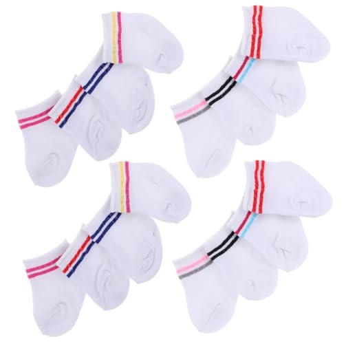 BESTonZON 8 Paare Puppensocken für Mädchenpuppe Weiche in Mischfarben Bequeme Puppenkleidung Zubehör für DIY und Kuscheltiere BESTonZON 8 Paare Puppensocken für Mädchenpuppe Weiche in Mischfarben Bequeme Puppenkleidung Zubehör für DIY und Kuscheltiere von BESTonZON