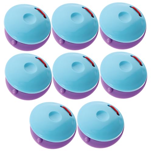 BESTonZON 8 Stck Teiliges Kunststoff Finger Kastagnetten Langlebige Percussion Instrumente für Kleinkinder Fördert Musikalische Entwicklung und Rhythmusgefühl Geeignet für Frühe von BESTonZON