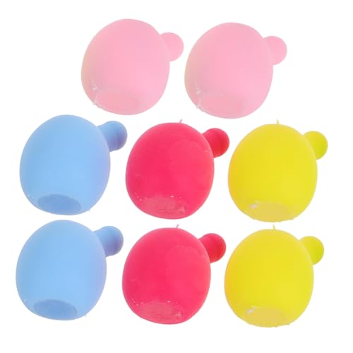 BESTonZON 8 Stück Blasenblasenkern für interaktives pädagogisches Interaktive Spielzeuge Quetschspielzeugeinsatz Spielzeugteile zusammendrücken PVC von BESTonZON