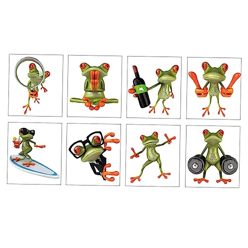 BESTonZON 8 Stück Kreative Frosch Autoaufkleber Auto Cartoon Aufkleber Nagelaufkleber Autoaufkleber Toilettenaufkleber Frösche Aufkleber Dekorative Aufkleber BESTonZON 8 Stück Kreative Frosch Autoaufkleber Auto Cartoon Aufkleber Nagelaufkleber Autoaufkleber Toilettenaufkleber Frösche Aufkleber Dekorative Aufkleber von BESTonZON