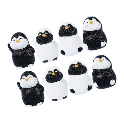 BESTonZON 8stücke Teiliges Miniatur Pinguin Figuren Aus Resin Niedliche Tier-deko Für Mikrolandschaften Garten Auto Und Puppenhaus Tierische Sandtisch Dekoration BESTonZON 8stücke Teiliges Miniatur Pinguin Figuren Aus Resin Niedliche Tier-deko Für Mikrolandschaften Garten Auto Und Puppenhaus Tierische Sandtisch Dekoration von BESTonZON