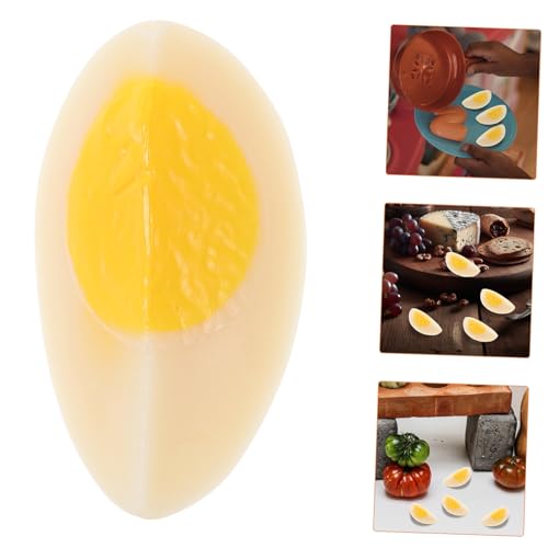 BESTonZON 8 Stück Teiliges Künstliche Wasser Ei Modelle Realistische Schnitt Eier für Food Fotografie Langlebige Küchen und Dekorations Requisiten Leicht zu Reinigen und Wiederverwendbar BESTonZON 8 Stück Teiliges Künstliche Wasser Ei Modelle Realistische Schnitt Eier für Food Fotografie Langlebige Küchen und Dekorations Requisiten Leicht zu Reinigen und Wiederverwendbar von BESTonZON
