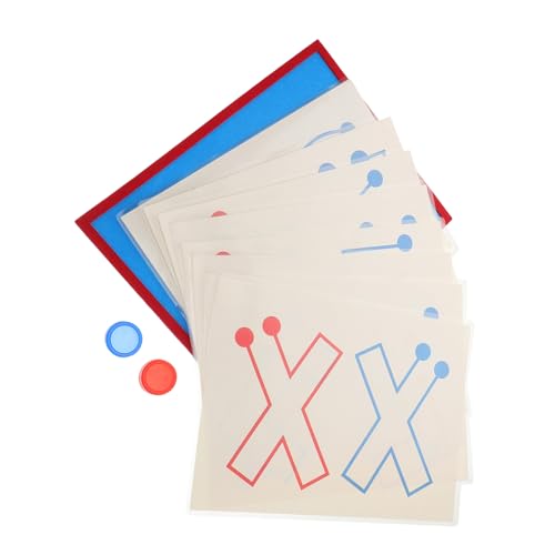 BESTonZON 8 Stück Teiliges Lernspielzeug Gehirnentwicklung für Kleinkinder Hand Auge Koordination Kartenspiel Interaktives Montessori zur Verbesserung Kognitiver Fähigkeiten für BESTonZON 8 Stück Teiliges Lernspielzeug Gehirnentwicklung für Kleinkinder Hand Auge Koordination Kartenspiel Interaktives Montessori zur Verbesserung Kognitiver Fähigkeiten für von BESTonZON