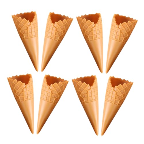 BESTonZON 8 Stück Teiliges Mini Eiscreme Realistische DIY Deko Bastelzubehör Braun Wiederverwendbar für Fotografie Requisiten und Kreative Bastelideen BESTonZON 8 Stück Teiliges Mini Eiscreme Realistische DIY Deko Bastelzubehör Braun Wiederverwendbar für Fotografie Requisiten und Kreative Bastelideen von BESTonZON