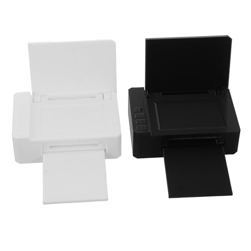 BESTonZON 8 Stück Teiliges Miniatur Bürodrucker für Puppenhaus Kompakte Schreibtisch Dekoration Tragbare Drucker Realistische Büro Accessoires für Kreatives Rollenspiel BESTonZON 8 Stück Teiliges Miniatur Bürodrucker für Puppenhaus Kompakte Schreibtisch Dekoration Tragbare Drucker Realistische Büro Accessoires für Kreatives Rollenspiel von BESTonZON