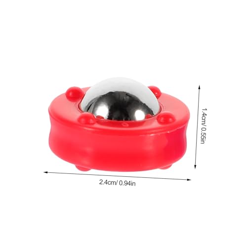 BESTonZON 8 Stück Teiliges Tischfußball Zubehör mit Rollenden Kugeln Langlebige Kunststoff Stahlbälle in Blau und Rot Schneller Lauf für Flüssiges Spielvergnügen Ersatzteile für von BESTonZON