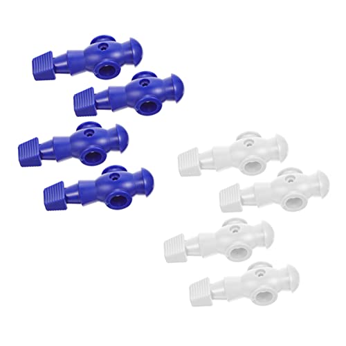 BESTonZON 8 Stück Teiliges Tischfußballspieler Zubehör für Fußballspiele Mechanische Puppen für Standard Tischfußballgeräte Langlebig Installieren von BESTonZON