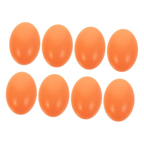 BESTonZON 8 Stück nachgeahmte Eier Eierdekorationen unfertiges Holzei kleine gefälschte Eier kreatives Ei Party-Ei-Dekorationen kleine Leere Holzeier Eier basteln Kunstbedarf BESTonZON 8 Stück nachgeahmte Eier Eierdekorationen unfertiges Holzei kleine gefälschte Eier kreatives Ei Party-Ei-Dekorationen kleine Leere Holzeier Eier basteln Kunstbedarf von BESTonZON