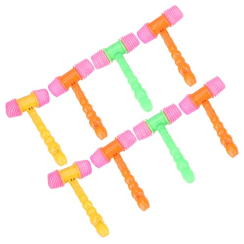 BESTonZON Interaktives Spielzeug-Set 8-teilig Kunststoffhämmer Babyspielzeug Schlägel Für Jungen Zur Muskelentwicklung Zufällige Farbe BESTonZON Interaktives Spielzeug-Set 8-teilig Kunststoffhämmer Babyspielzeug Schlägel Für Jungen Zur Muskelentwicklung Zufällige Farbe von BESTonZON