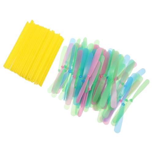 BESTonZON Fliegende Spielzeuge Für Jungen Und Mädchen 80 Stück Libellen-handwirbelspielzeug Für Partys Zufällige Farbe von BESTonZON
