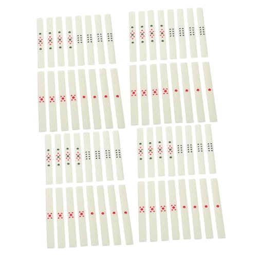 BESTonZON 88 Stück Teiliges Mahjong-wettzubehör mit Zählstäben aus Robustem Material Vielseitig Einsetzbar für Chinesische Mahjong-Spiele für Familienfeiern Spielrunden und Professionelle BESTonZON 88 Stück Teiliges Mahjong-wettzubehör mit Zählstäben aus Robustem Material Vielseitig Einsetzbar für Chinesische Mahjong-Spiele für Familienfeiern Spielrunden und Professionelle von BESTonZON