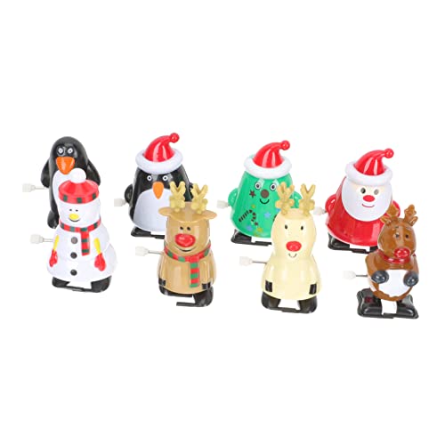 BESTonZON 8St Aufzieh kinderspielzeug für Weihnachts weinachtsgeschenk Weihnachten kreatives Aufziehspielzeug Cartoon-Aufziehspielzeug Plastik BESTonZON 8St Aufzieh kinderspielzeug für Weihnachts weinachtsgeschenk Weihnachten kreatives Aufziehspielzeug Cartoon-Aufziehspielzeug Plastik von BESTonZON